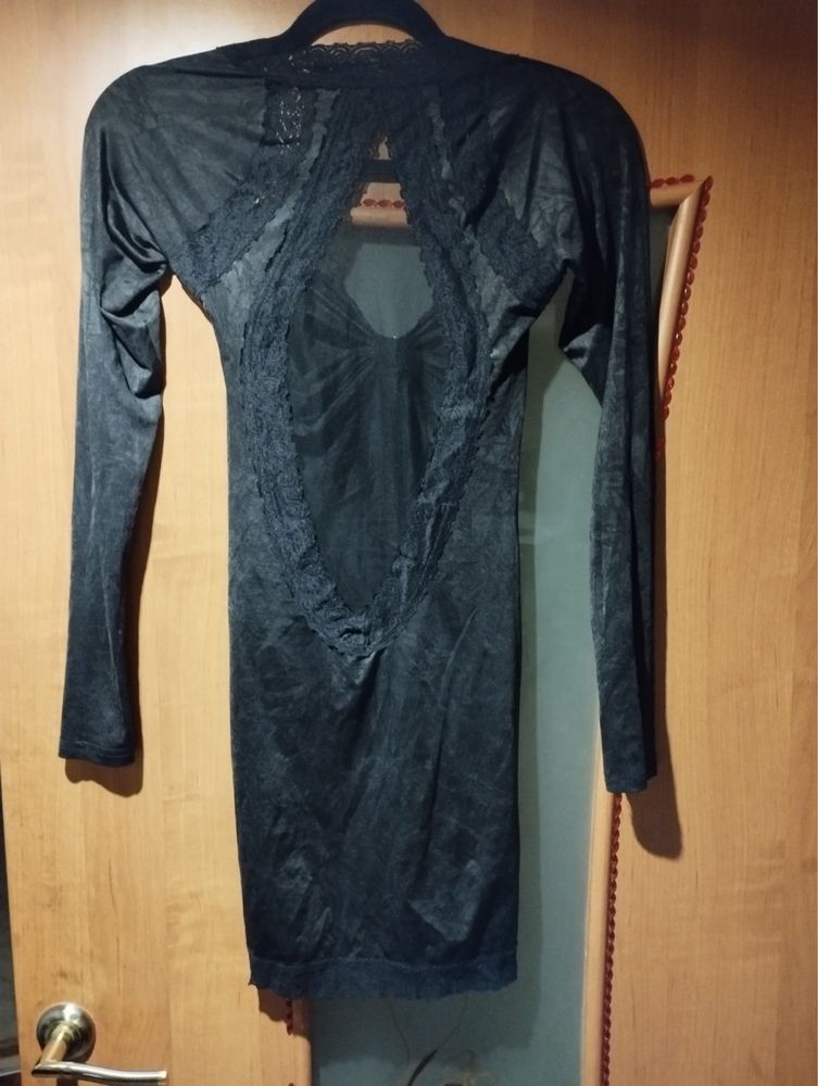 Платье женское вечернее нарядное черное
