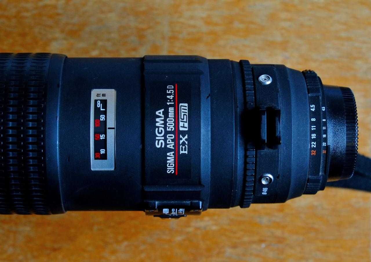 500mm 4.5 Sigma APO para Nikon