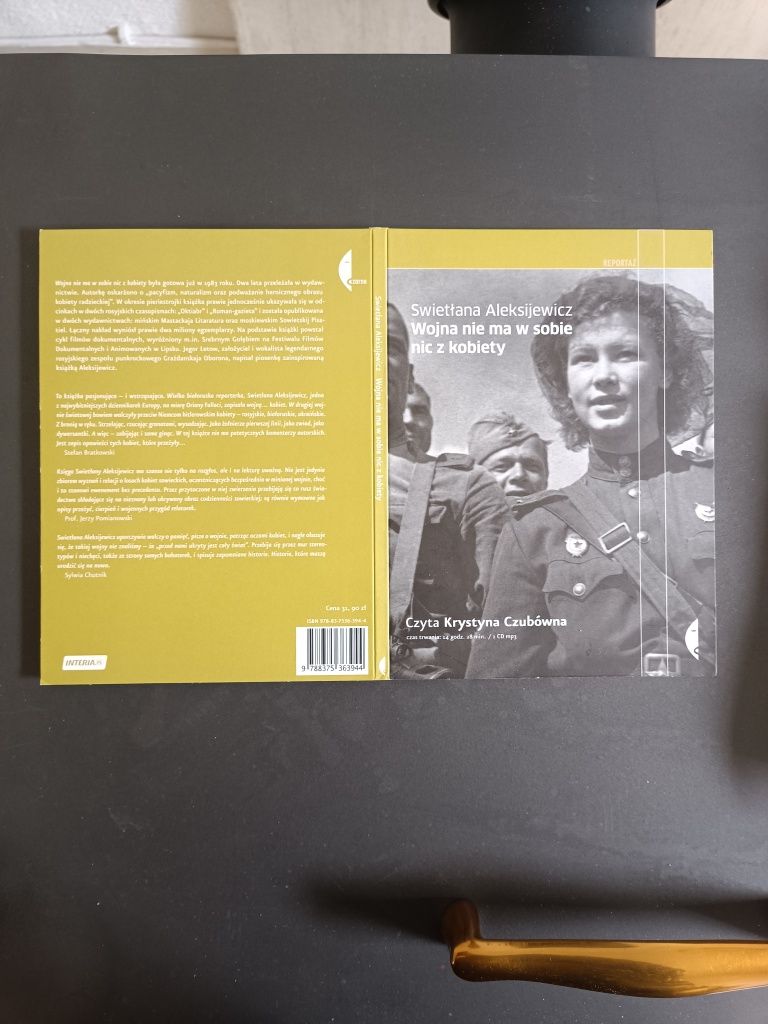 Wojna nie ma w sobie nic kobiety Swietłana Aleksijewicz Audiobook CD