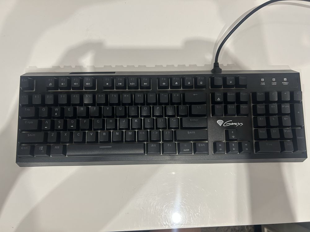 Klawiatura Genesis Thor 210 RGB + podkładka genesis
