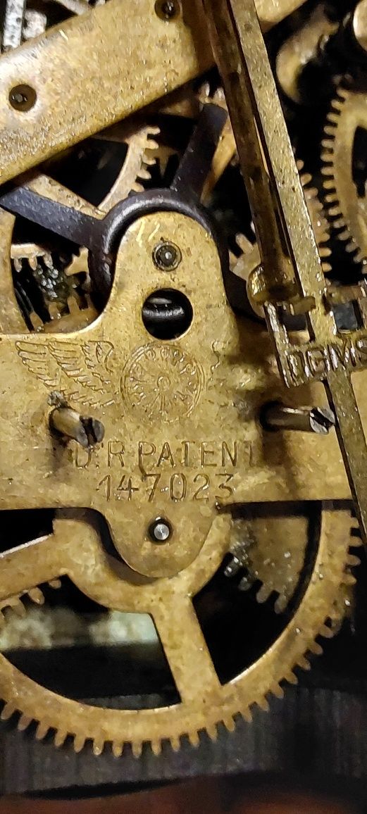 Zegar Kienzle ok 1900 r Po rewonacji.