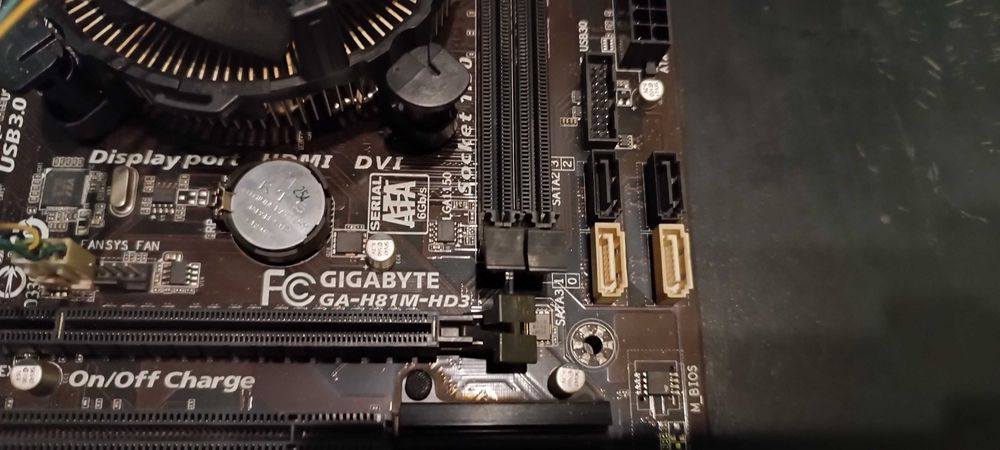 GIGABYTE H81M-HD3 + I3-4150 3.50GHZ