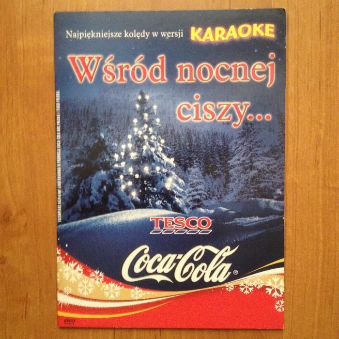 Kolędy Coca-Cola DVD KARAOKE Wśród nocnej ciszy...