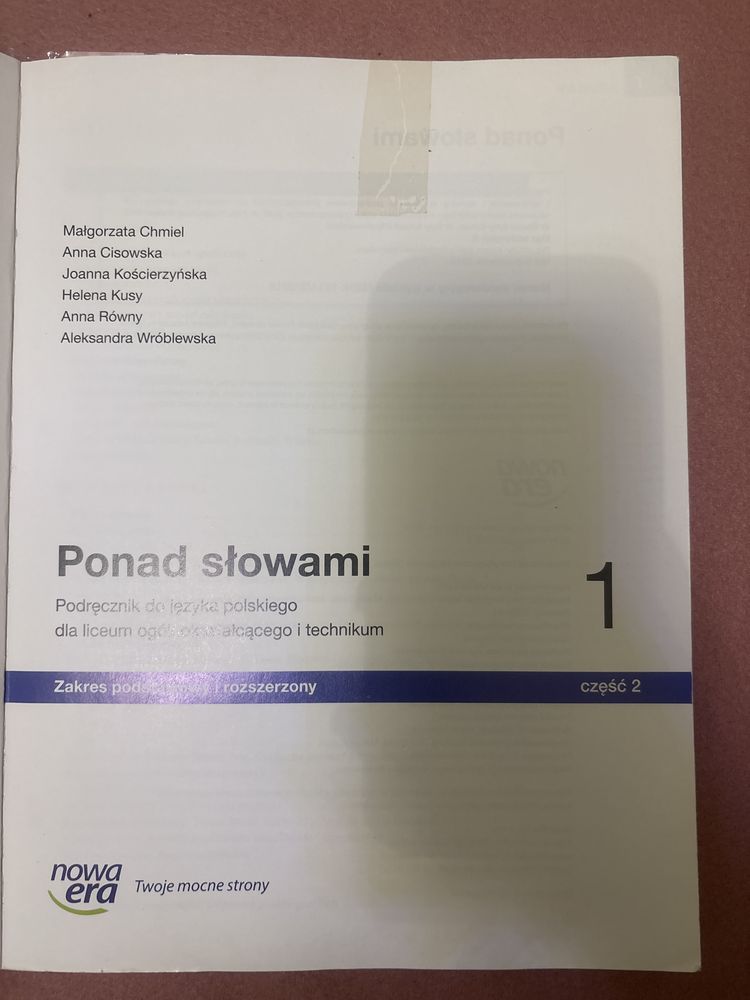 Ponad słowami 1.2