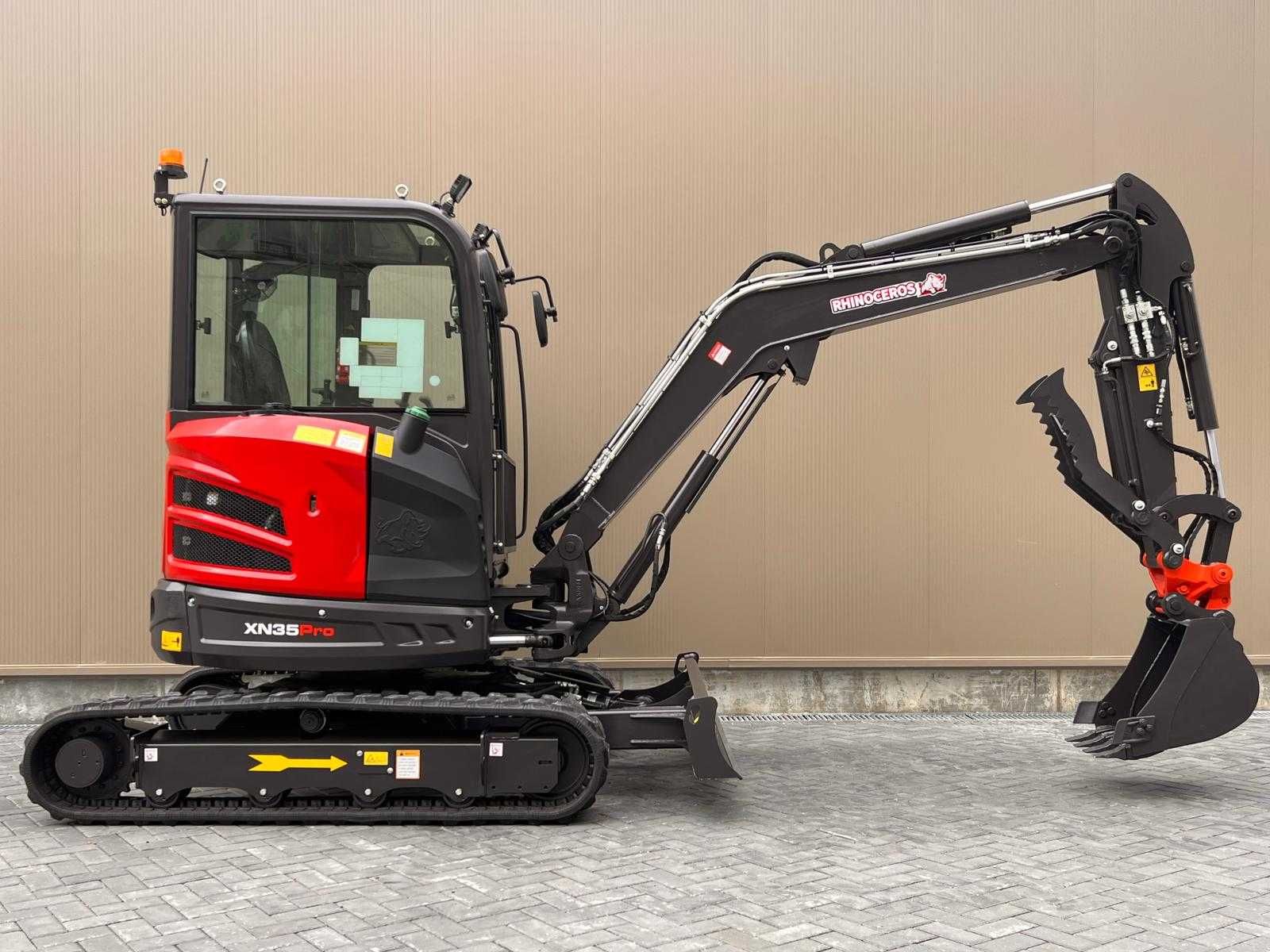 MINI GIRATORIA XN35 PRO RHINOCEROS MOTOR KUBOTA