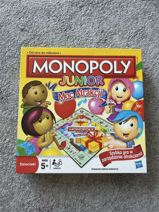 Monopoly Junior moc atrakcji