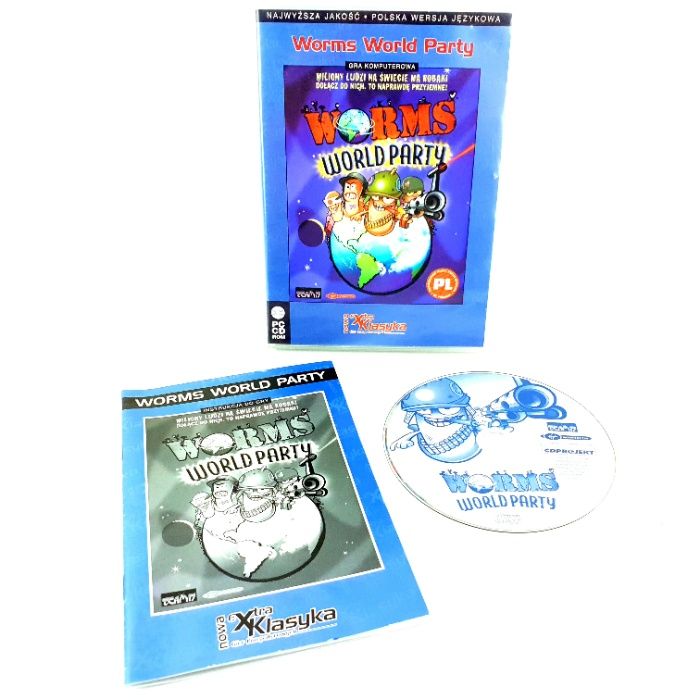 WORMS 2 World Party Armageddon Forts gry komputerowe PC PL