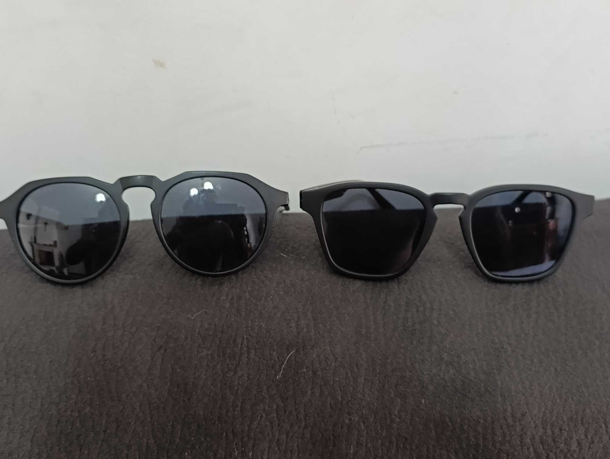 3 pares de óculos de sol Marc Jacobs e hawkers