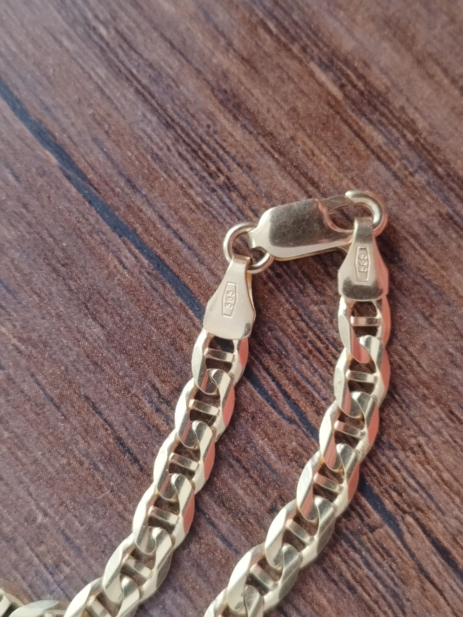 Piękny nowy złoty łańcuch Gucci 585 14k 16.42gr 60cm okazja!!