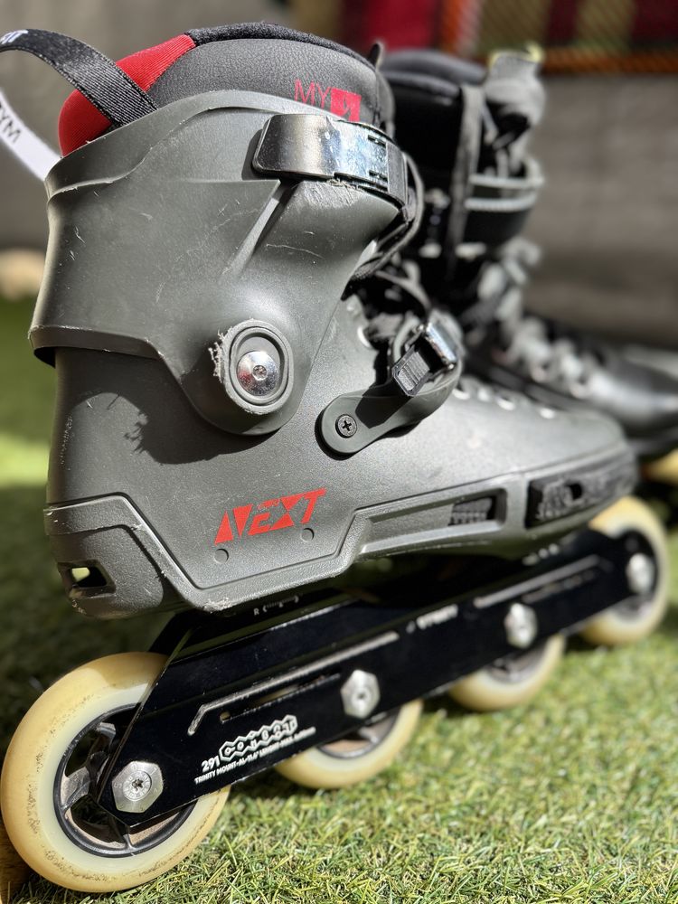 Rolki Powerslide Next 90 Charcoal rozm. 44-45