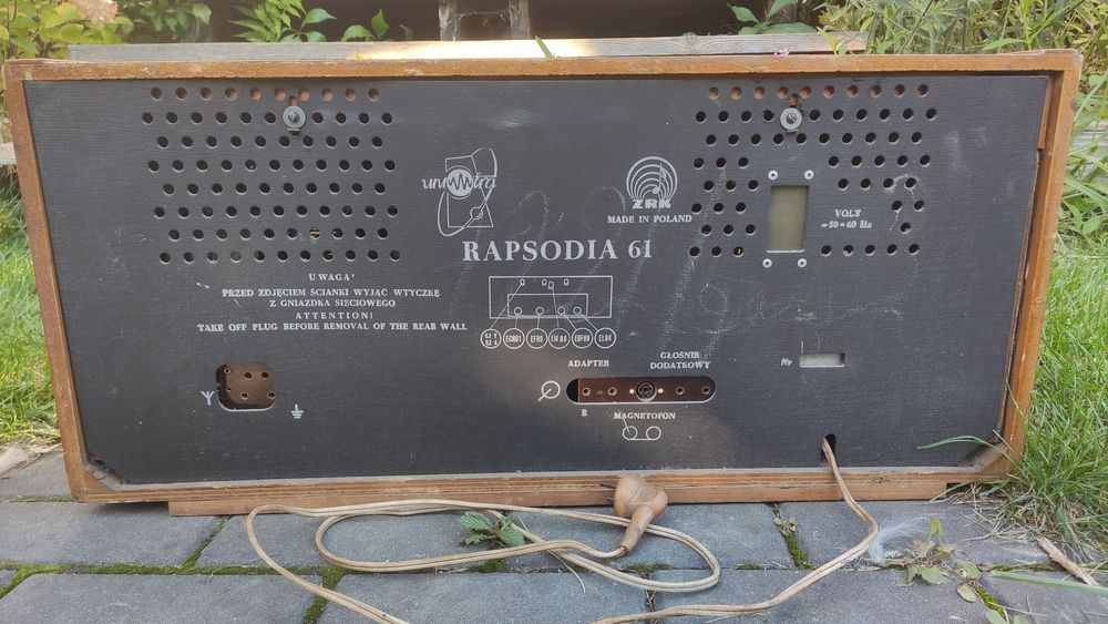 Radio lampowe Rapsodia-61