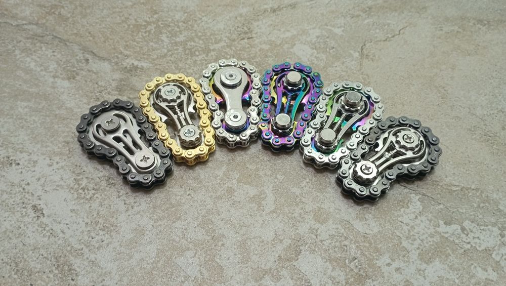 Антистресс цепь (гироскоп) металлический.