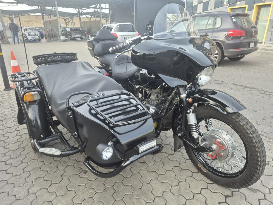 Кастом проект МТ Днепр (Дизель) с ведущей коляской.