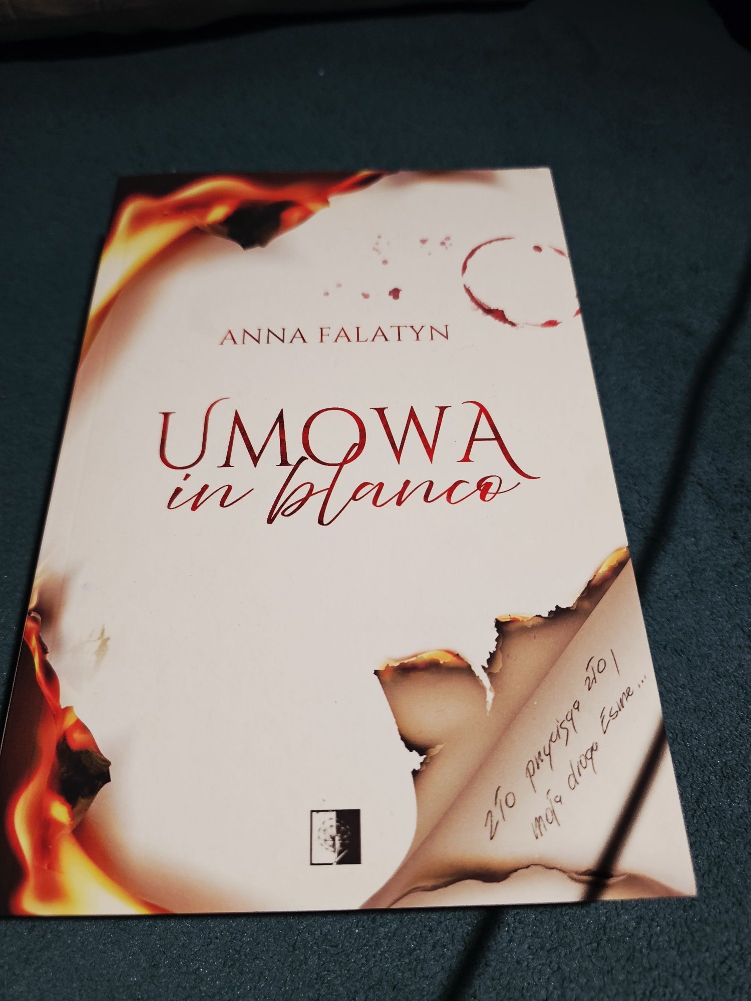 Umowa in blanco książka