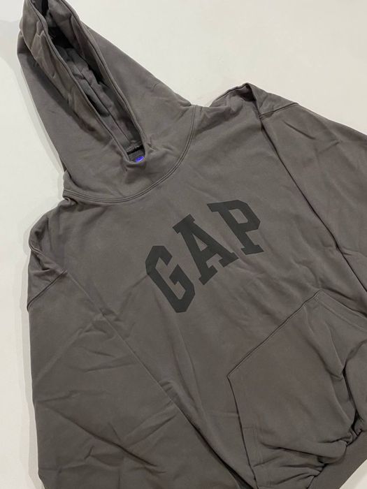 худи Gap x Balenciaga x Yeezy grey hoodie