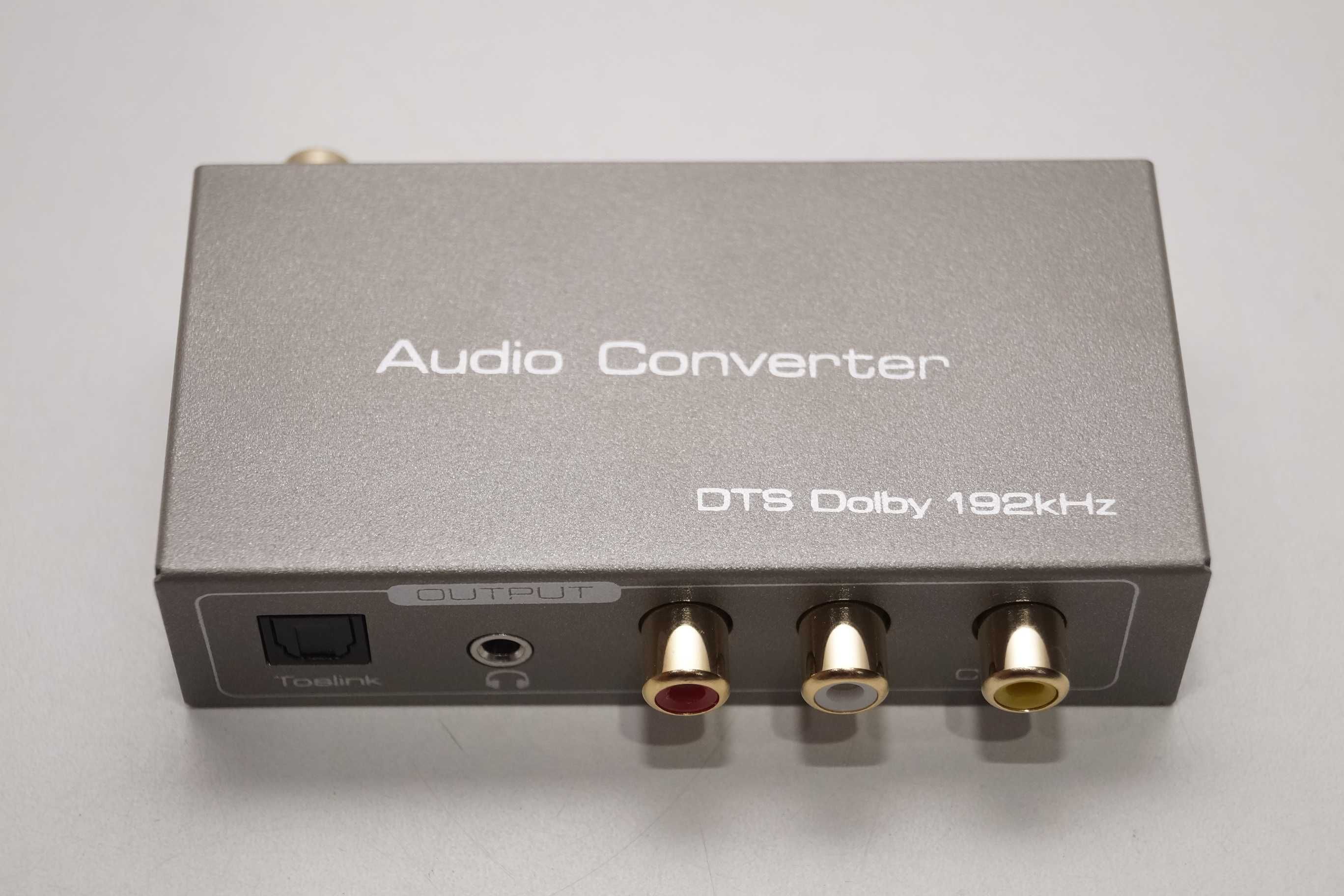 Extraktor toslink Audio Converter DTS Dolby 192kHz