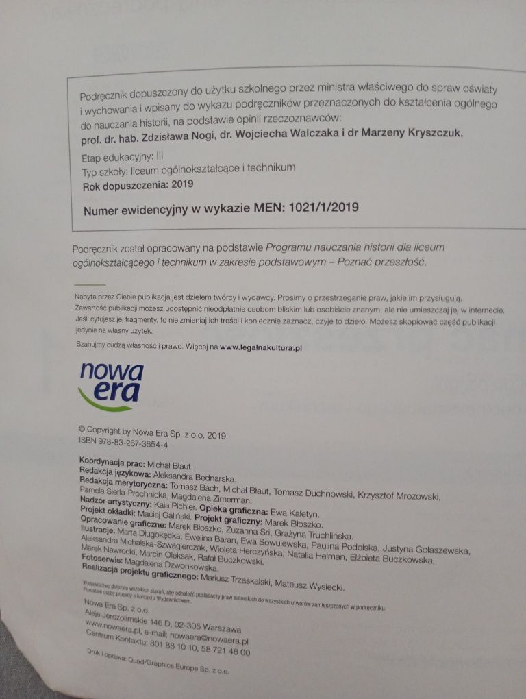 Książka Technikum i liceum