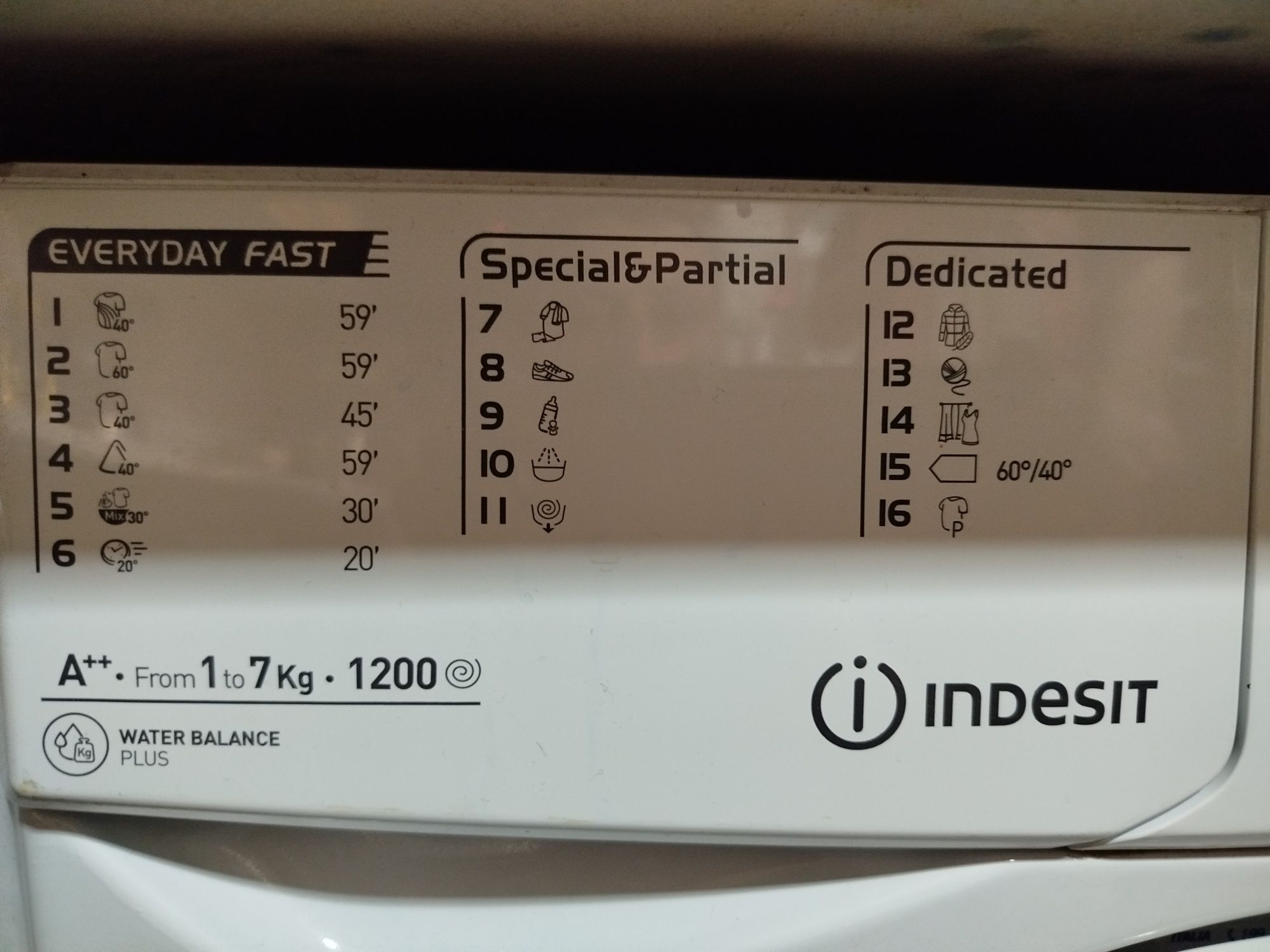Máquina de lavar roupa Indesit