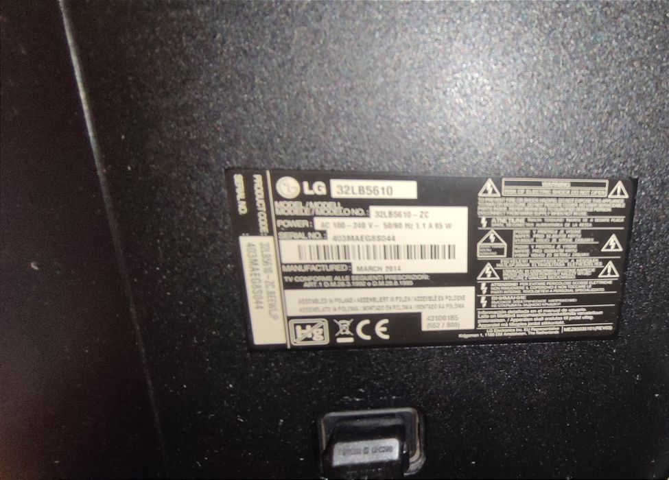 ### TV LG FullHD, 100% sprawny ###