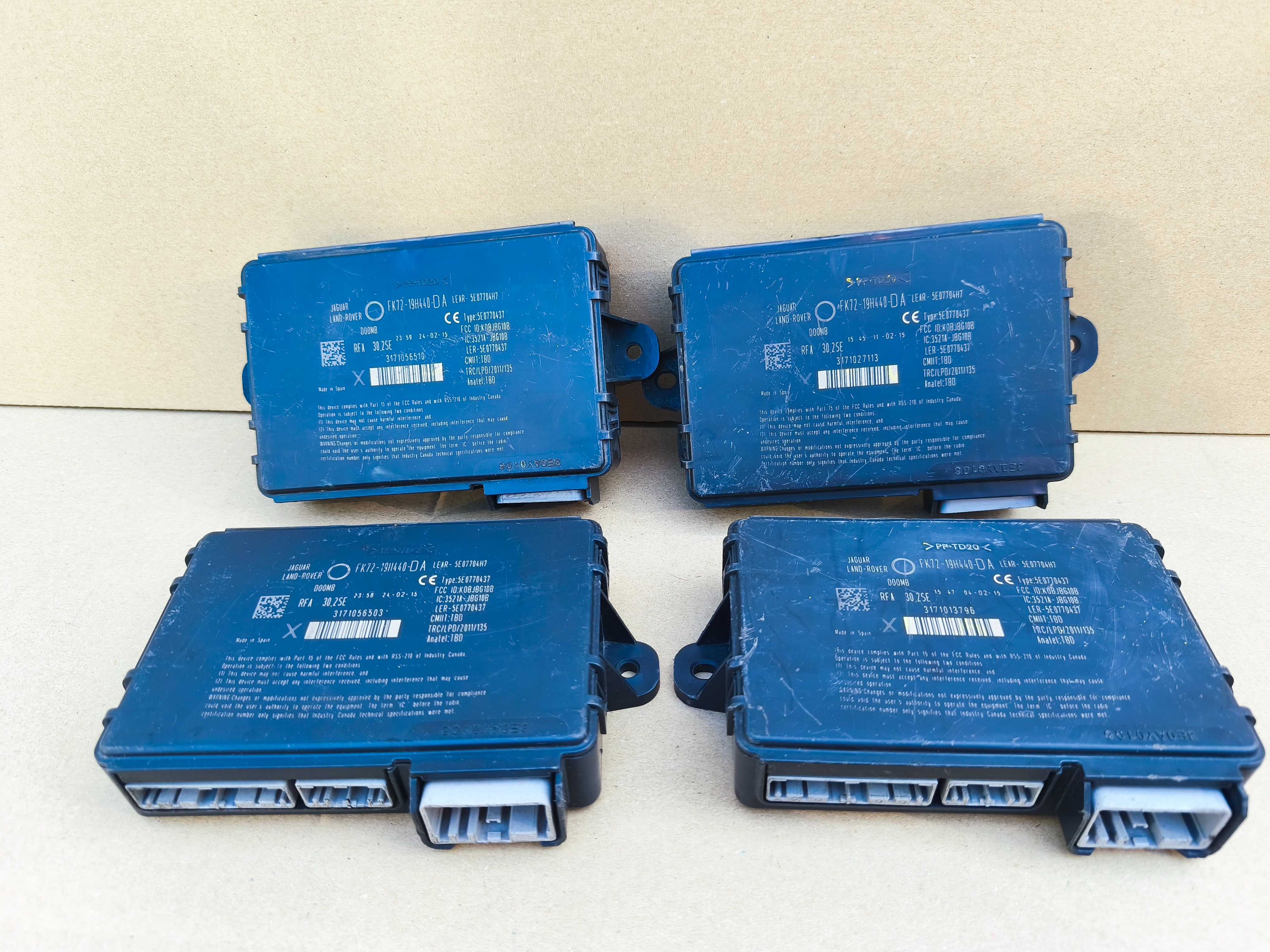 Land Rover Range Rover Jaguar Moduł keyless sterownik FK72-19H440-DA