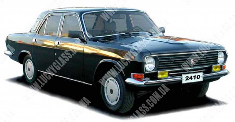 Лобове скло GAZ VOLGA 2410 4D SEDAN 1985-92  Зелене 1545*560