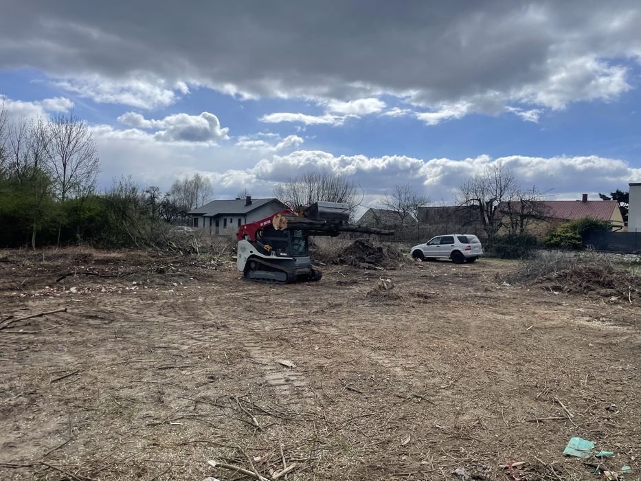 Czyszczenie działek Usługi mulczerem Karczowanie