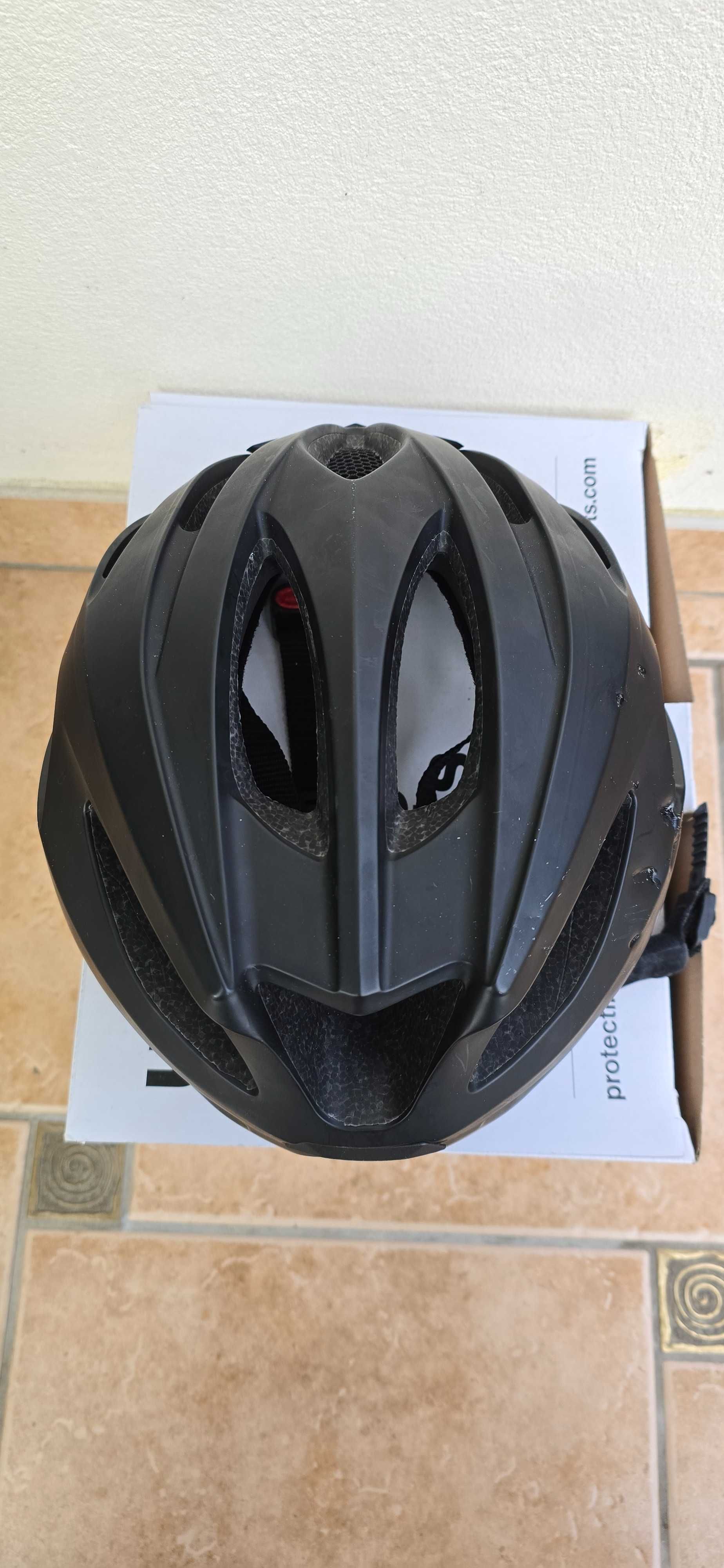 Kask rowerowy Uvex Viva 3 Plum Black Mat 56-62 cm