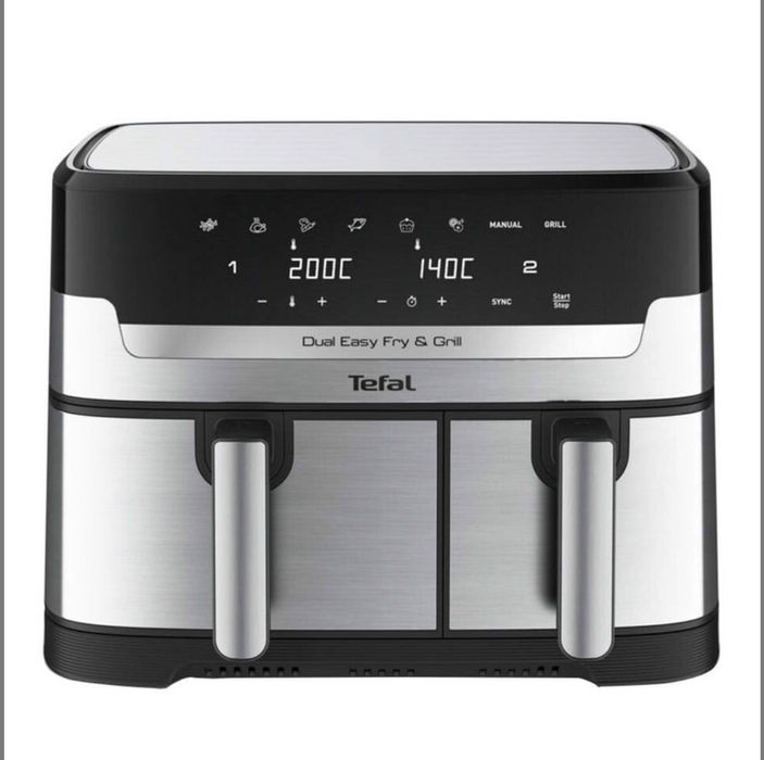 Мультипечь TEFAL+ силиконовые формы Dual Easy Fry&GrillE Y905D10