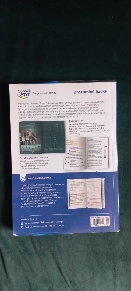 Podręcznik "Zrozumieć fizykę 2"