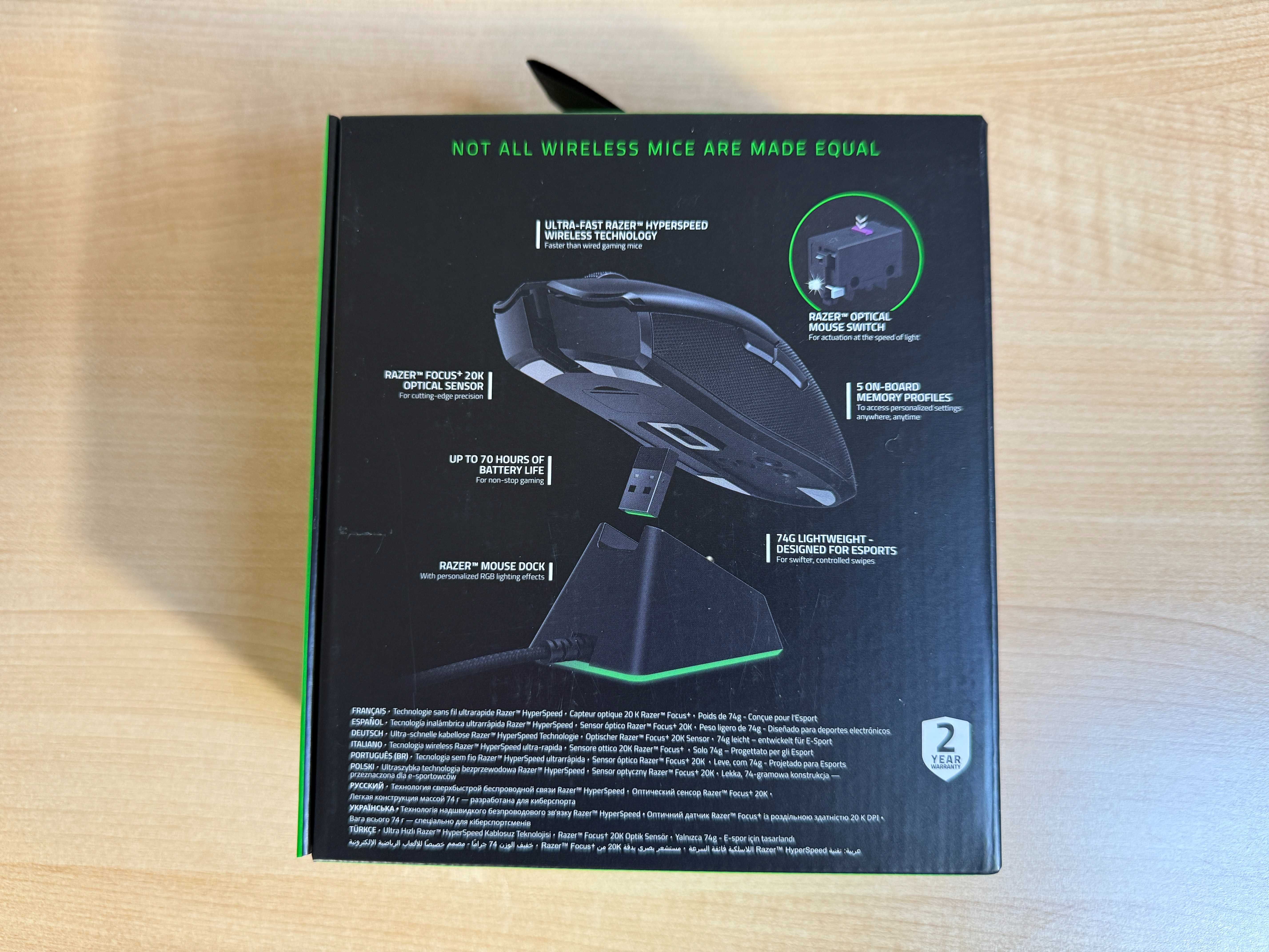 Mysz Razer Viper Ultimate & Mouse Dock