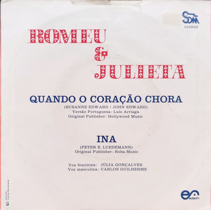 LP mini Romeu & Julieta