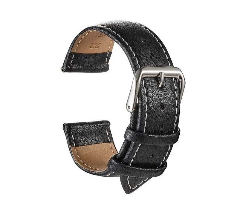 Чоловічий ремінець для наручного годинника з гладкою шкірою
