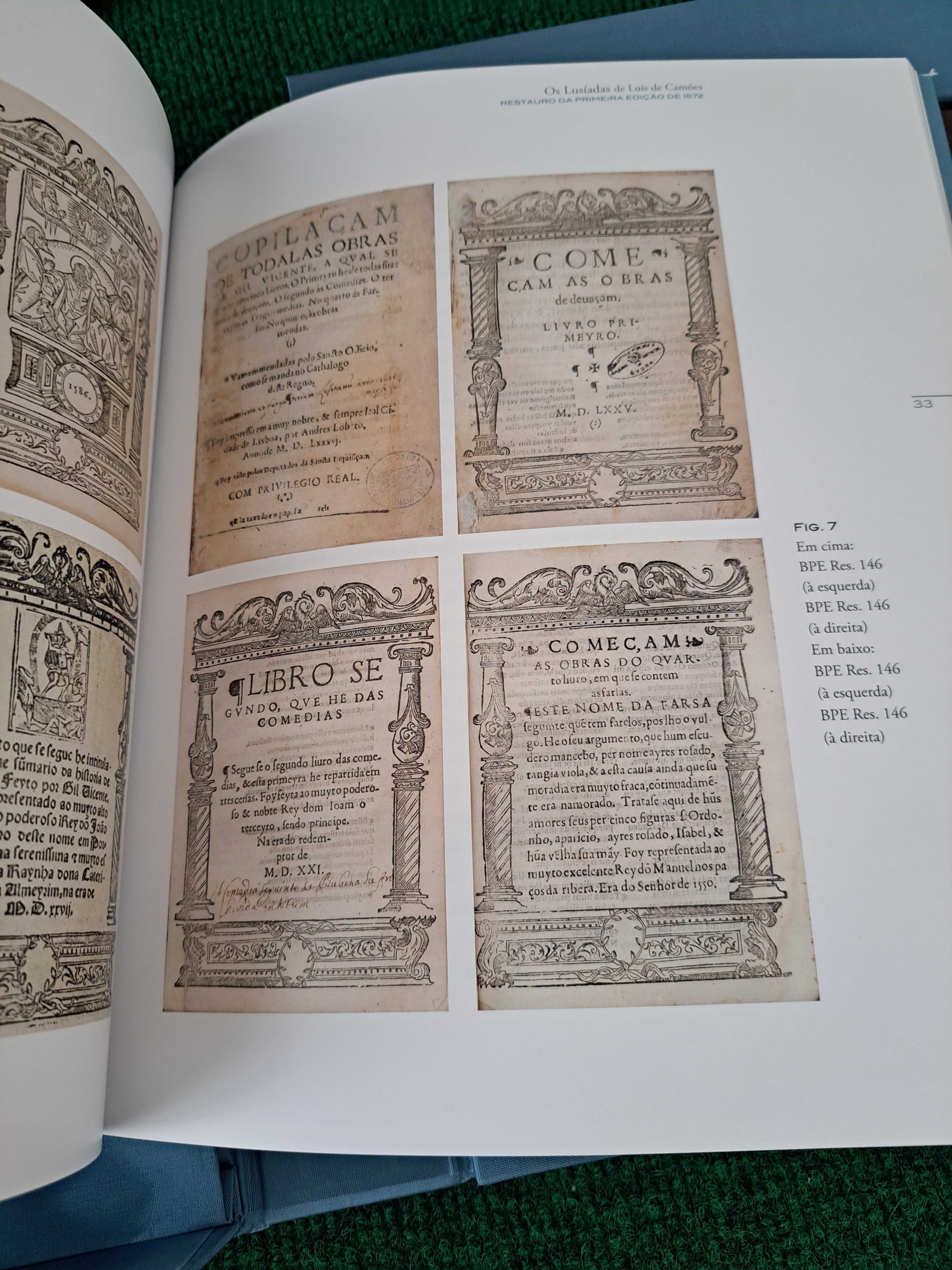 Os Lusíadas – fac-símile da 1ª edição de 1572