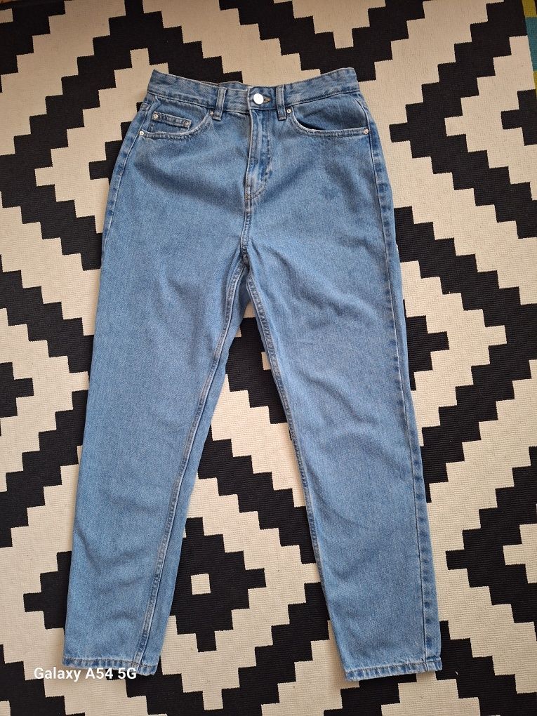 Jeansy mom fit rozm. 36