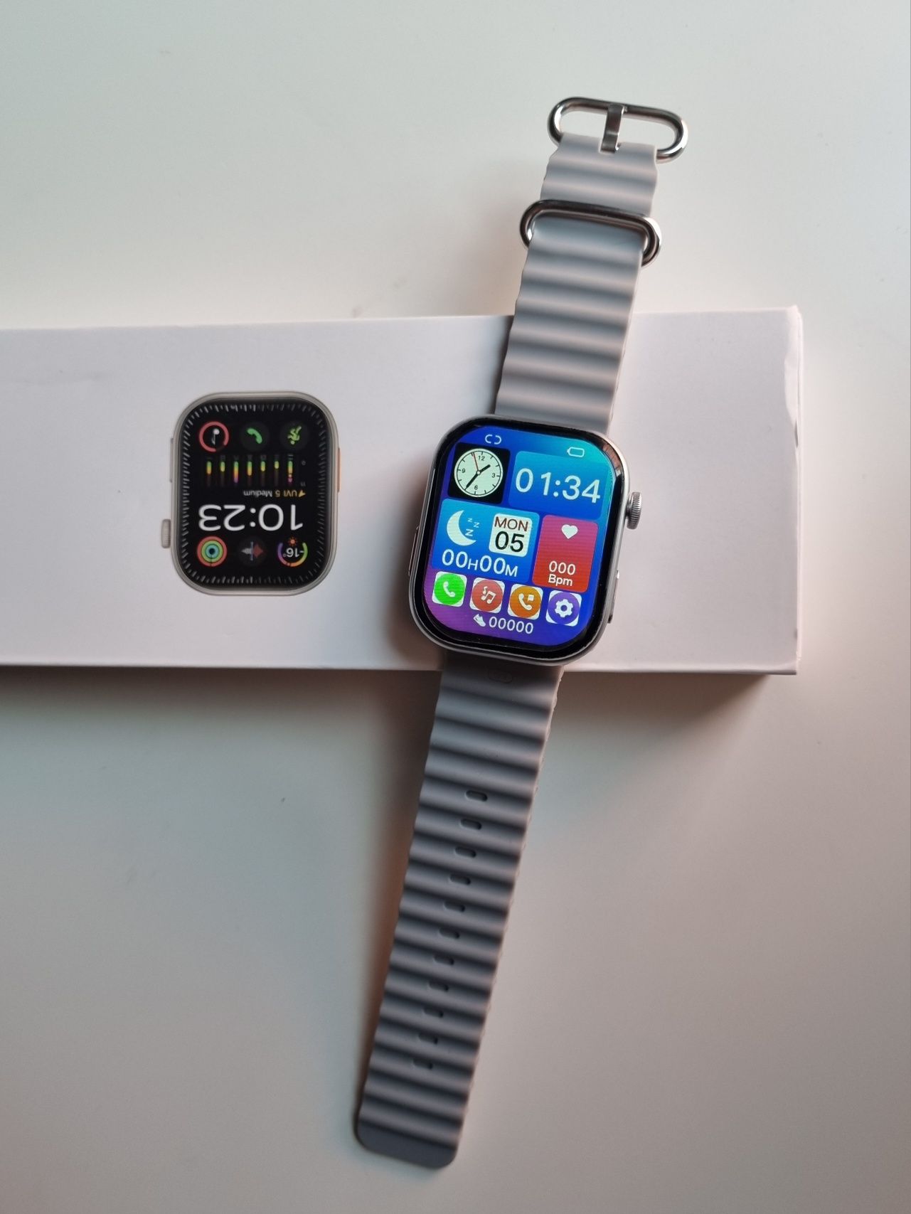 Smartwatch 9 Seria szary pasek