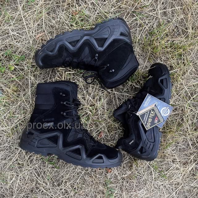 •Трекінгове взуття Lowa Black • Zephyr GTX MID TF