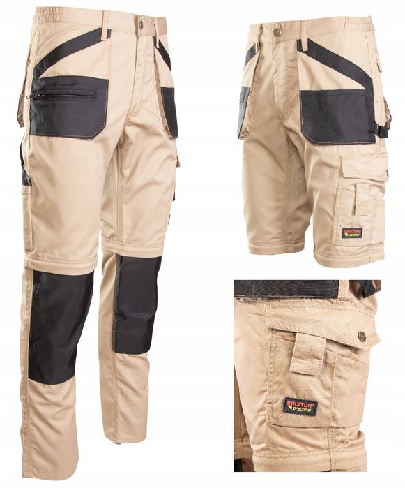 Spodnie Robocze Odpinane Nogawki Brixton R. 44