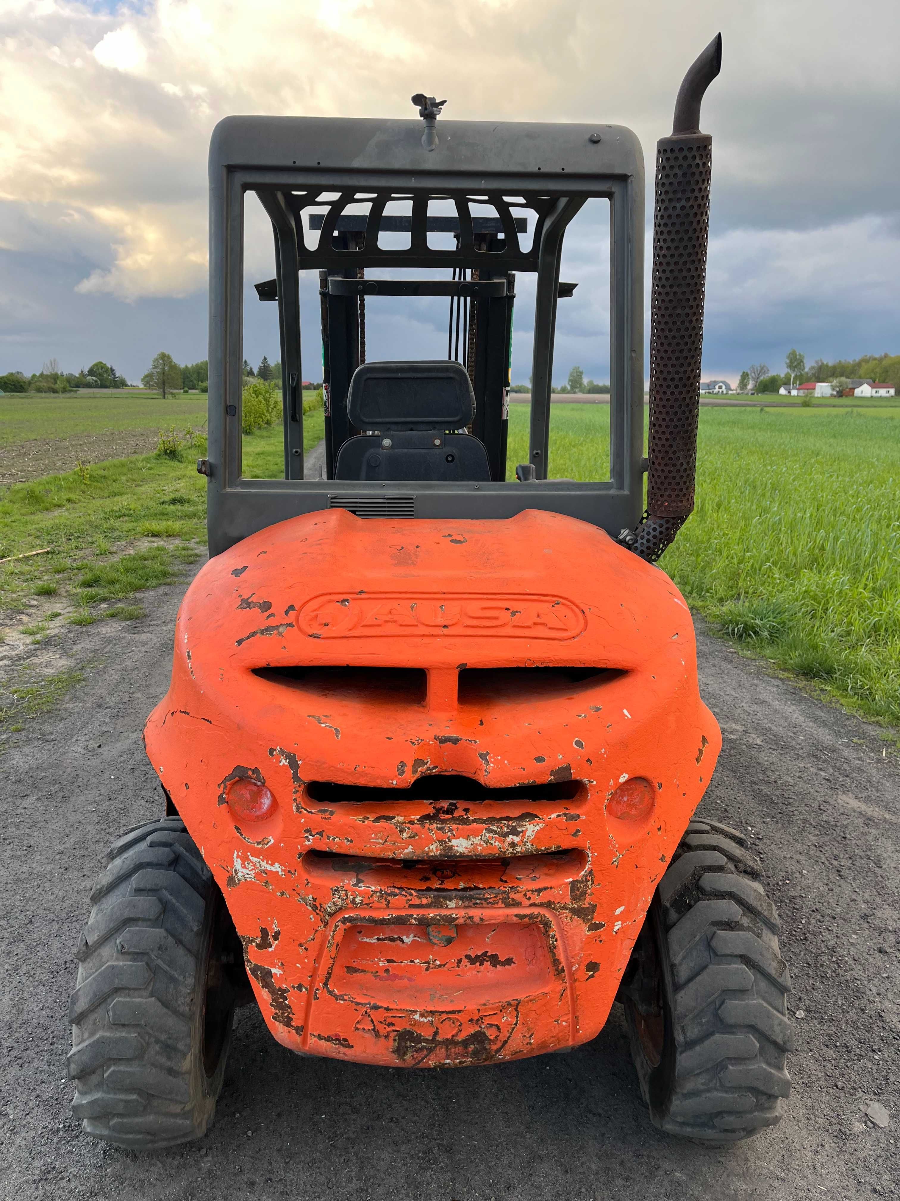 Wózek widłowy terenowy Ausa CH150 4x4; JCB, Manitou, Hyster