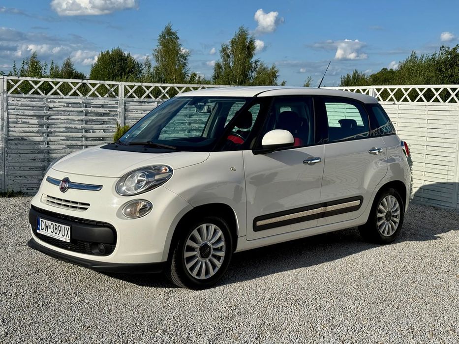 Fiat 500L 2014 R, 1.4 PB, 95 KM, Klimatyzacja, Kamera, Niski Przebieg, ZAMIANA