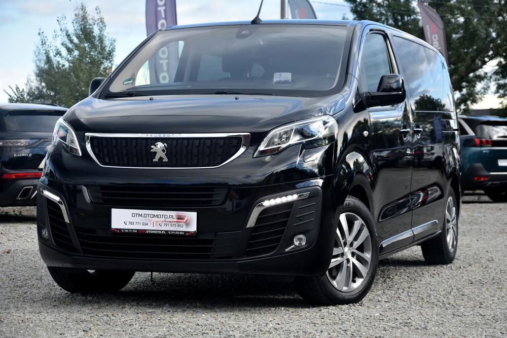 Peugeot Traveller FULLED skóra Blis alusy LINNE ASSIST Idealny GRZANE fotele