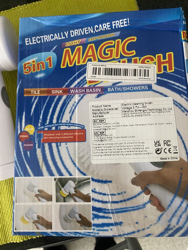 Magic limpeza com varios acessorios