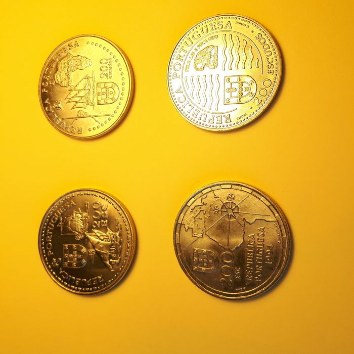 Moedas comemorativas