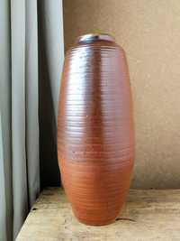 Duży ceramiczny wazon vintage retro 70te Niemcy fat lava