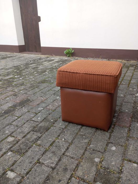 Pufy vintage! Sprzedam komplet