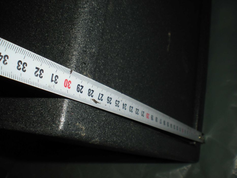 Сейф важкий металевий меблевий 30х43х32см з ключовим замком