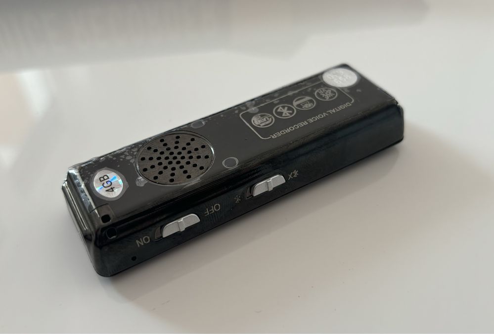 Dyktafon bluetooth DVR-188 do nagrywania rozmów tel