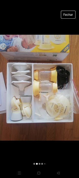 Bomba amamentação eléctrica de extração dupla Medela