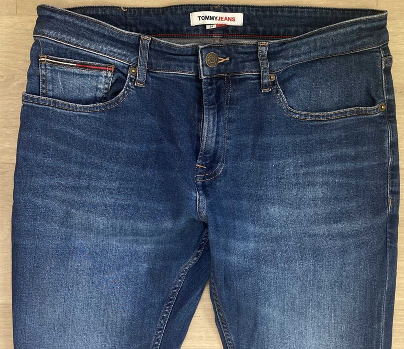 Tommy Hilfiger Scanton Slim Fit Jeans męskie jeansy, W34 L34