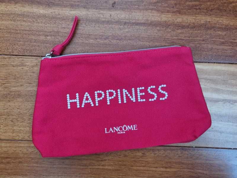 Lancome HAPPINESS różowa kosmetyczka