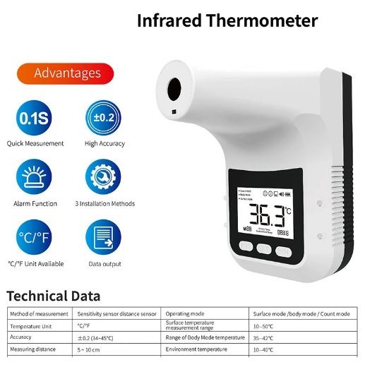 Termometro Digital "Testa" Automatico